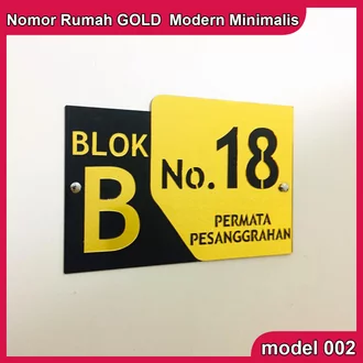 Detail Model Nomor Rumah Nomer 19