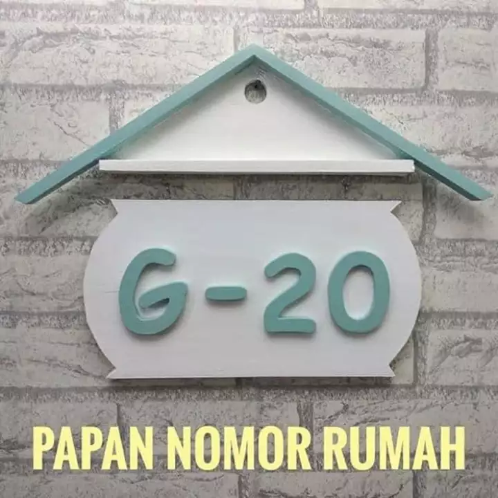 Detail Model Nomor Rumah Terbaru Nomer 26