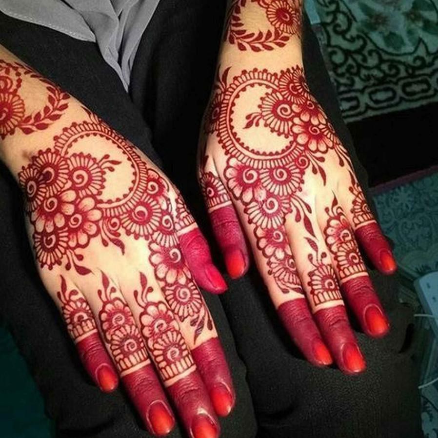 Detail Model Pacar Henna Nomer 12