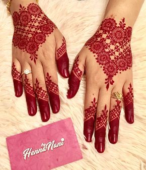 Detail Model Pacar Henna Nomer 33