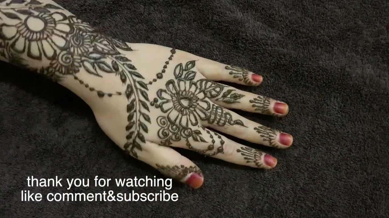 Detail Model Pacar Henna Nomer 40