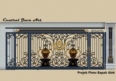 Detail Model Pagar Besi Tempa Nomer 28