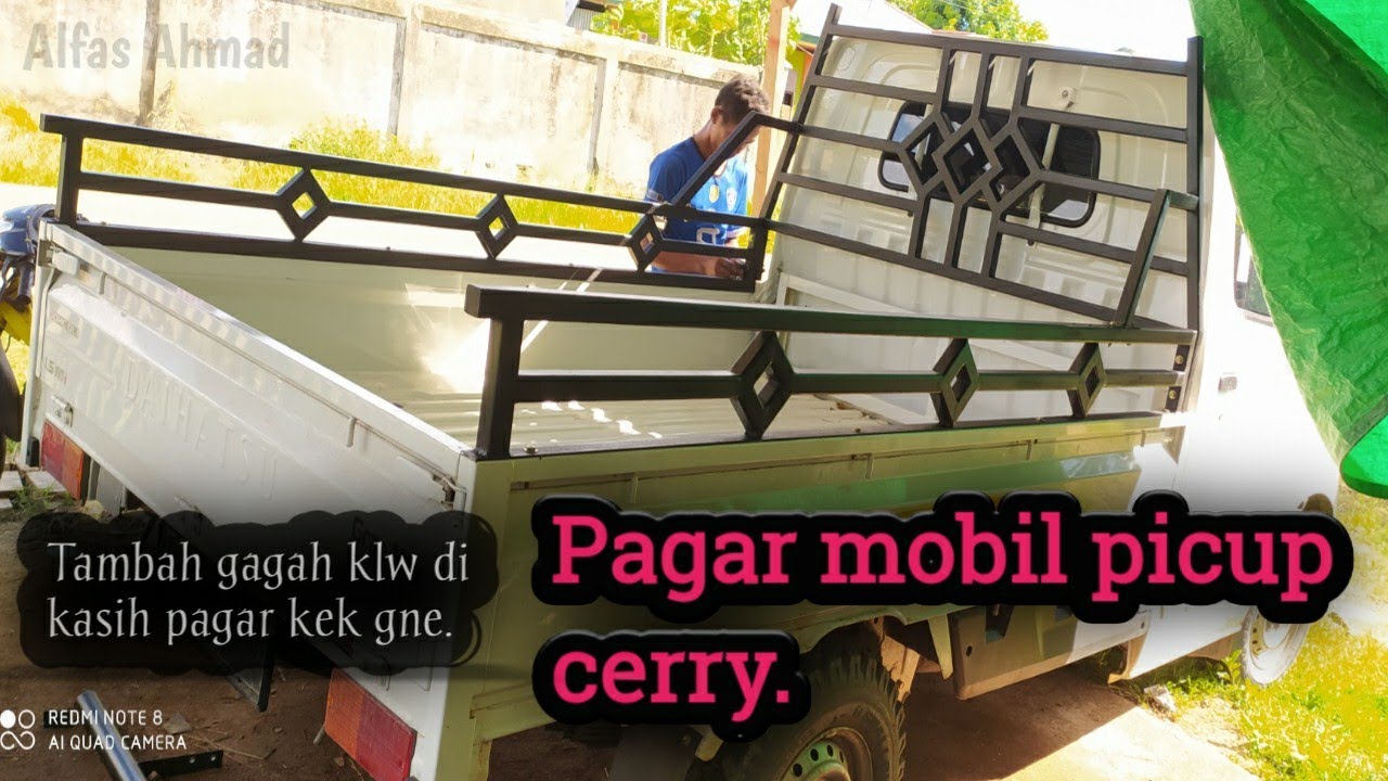 Detail Model Pagar Mobil Pick Up Nomer 4