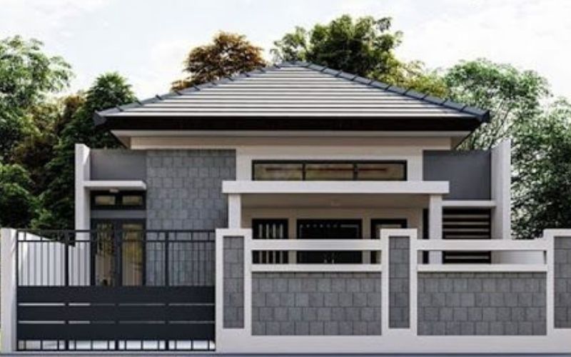 Detail Model Pagar Rumah Tembok Sederhana Nomer 15