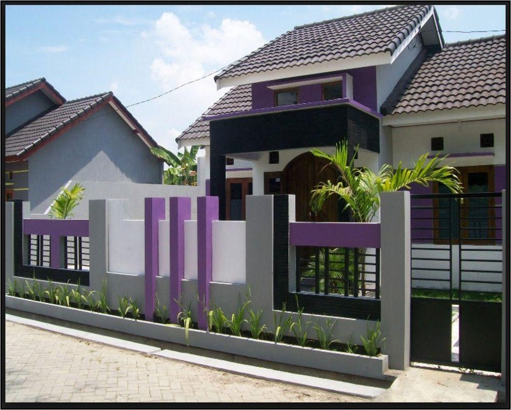 Detail Model Pagar Tembok Rumah Minimalis Nomer 52