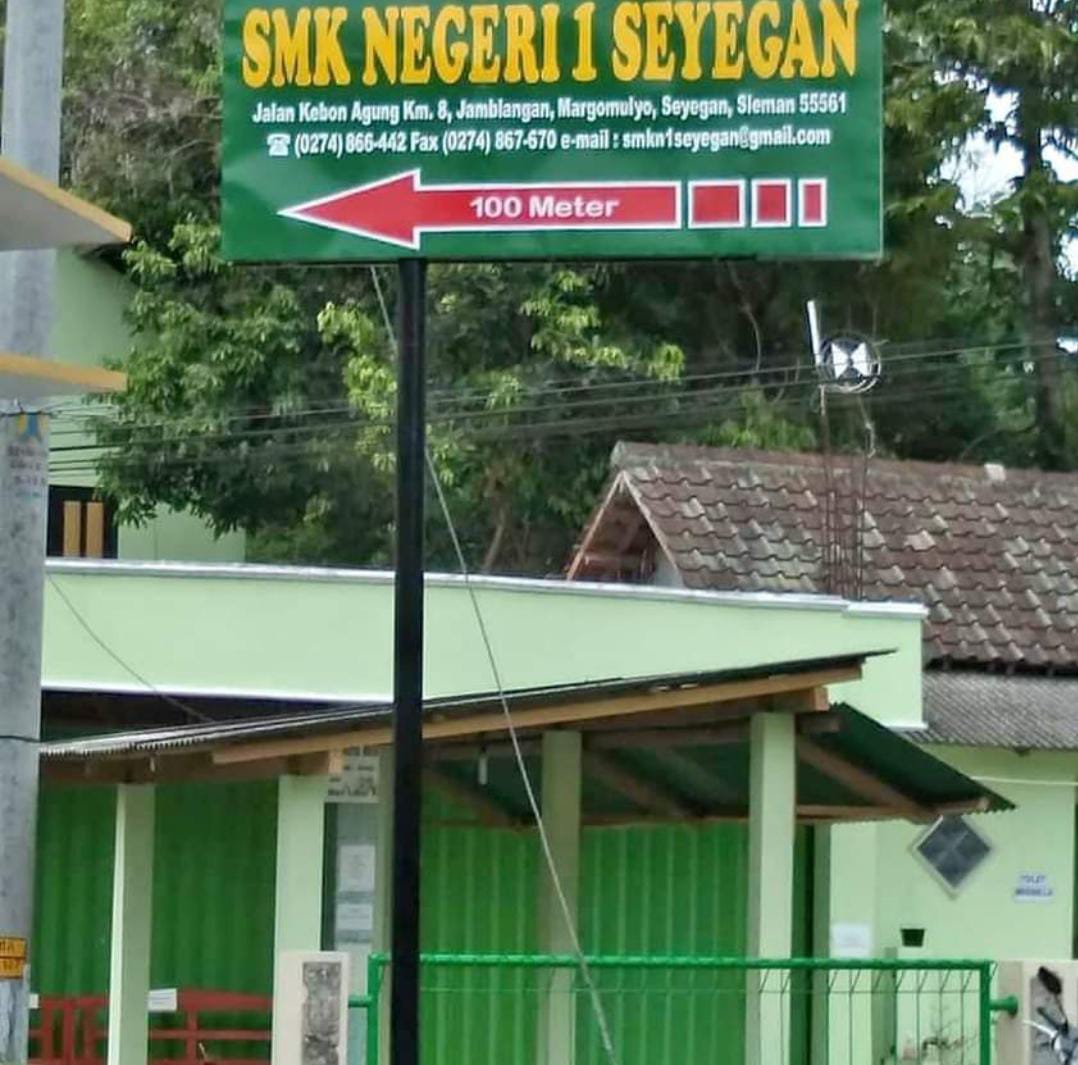 Detail Model Papan Nama Sekolah Nomer 12