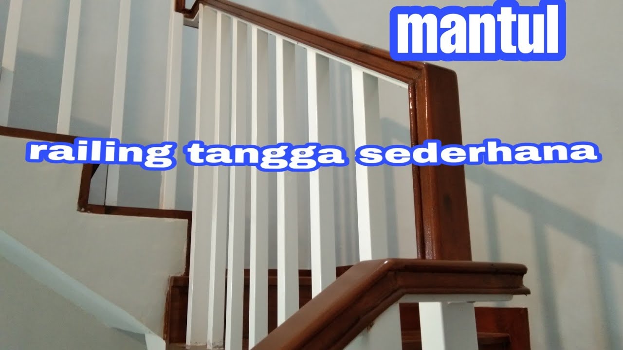 Detail Model Pegangan Tangga Dari Kayu Nomer 35