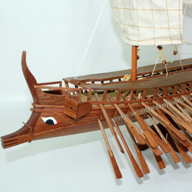 Detail Model Perahu Kayu Nomer 55