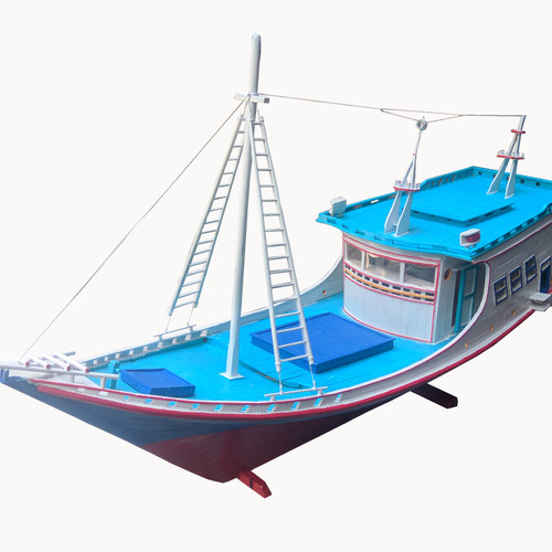 Detail Model Perahu Nelayan Nomer 45