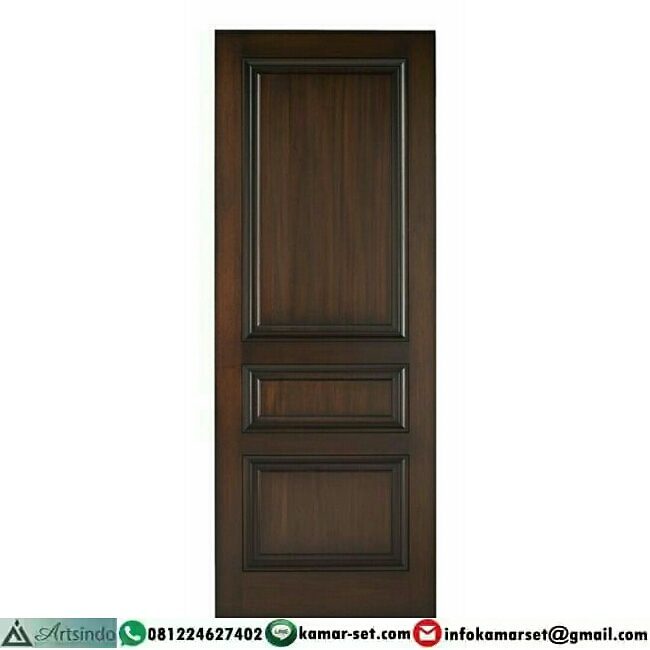 Detail Model Pintu Buka Satu Nomer 3