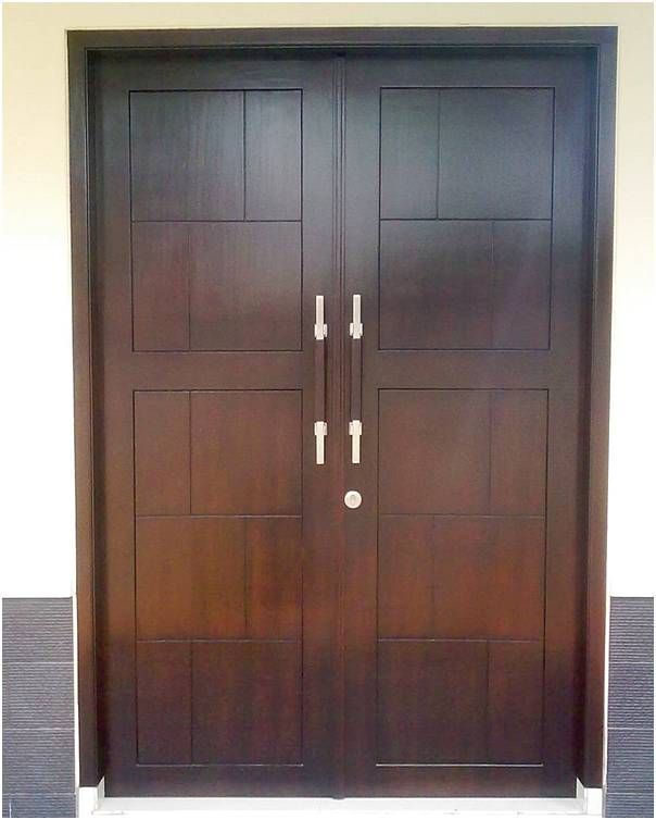 Detail Model Pintu Rumah Dua Pintu Nomer 9