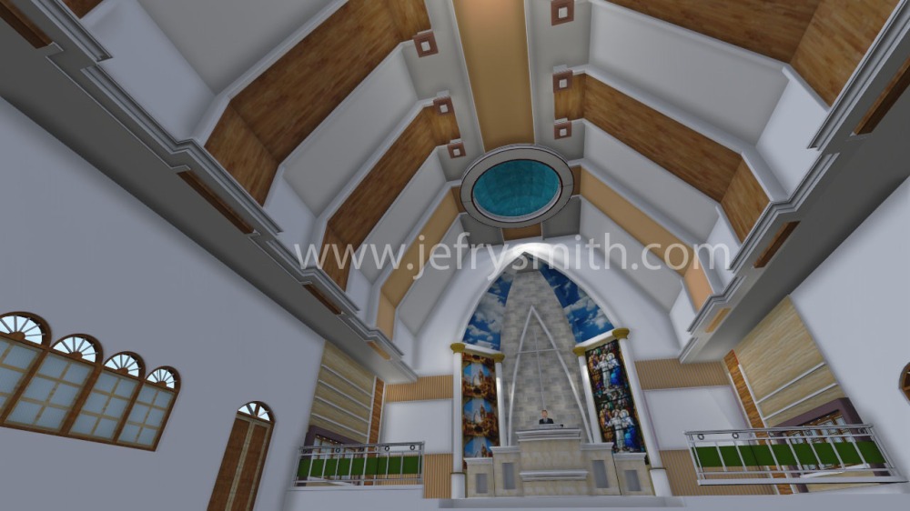 Detail Model Plafon Gereja Nomer 15