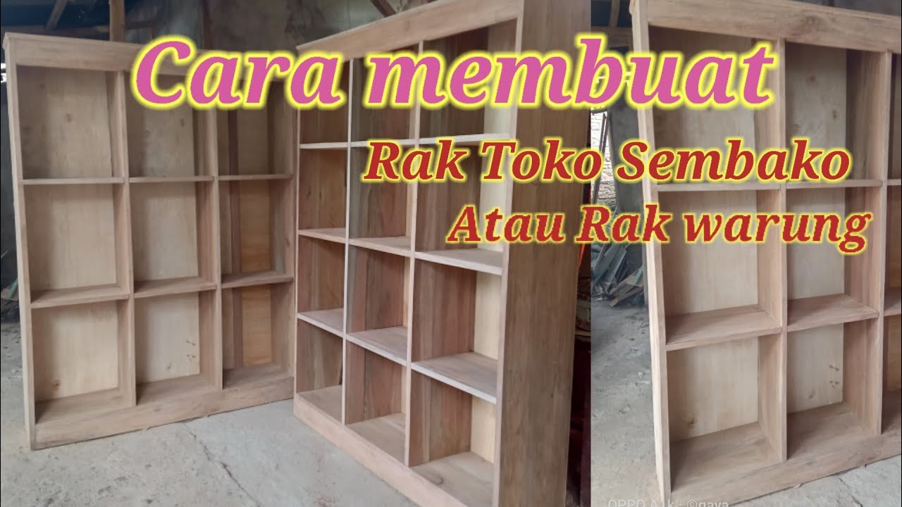 Detail Model Rak Kayu Untuk Jualan Sembako Nomer 8