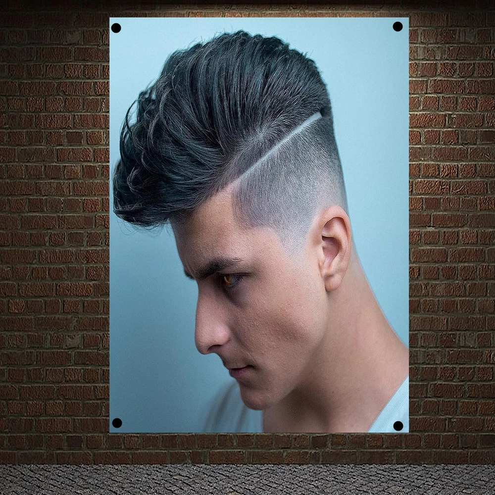 Detail Model Rambut Bergaris Nomer 13