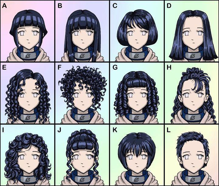 Detail Model Rambut Hinata Nomer 2