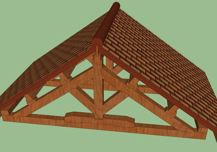 Detail Model Rangka Atap Kayu Rumah Minimalis Nomer 38