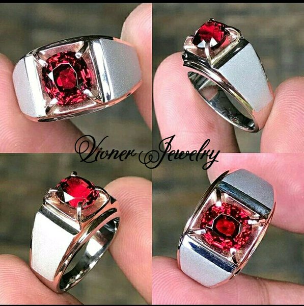 Detail Model Ring Cincin Perak Pria Terbaru Nomer 32