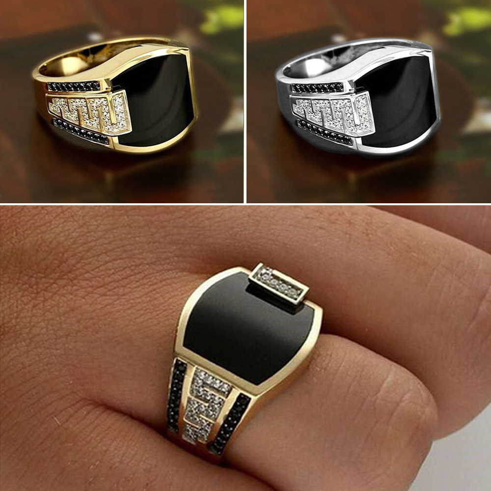 Detail Model Ring Perak Pria Mewah Nomer 25