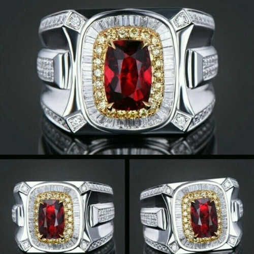 Detail Model Ring Perak Pria Mewah Nomer 7