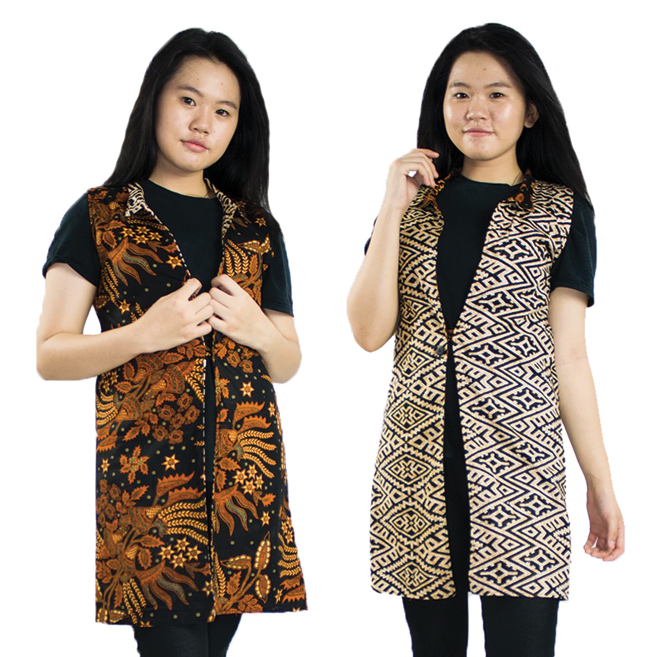 Detail Model Rompi Batik Tanpa Lengan Nomer 19