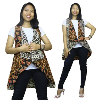 Detail Model Rompi Batik Tanpa Lengan Nomer 45