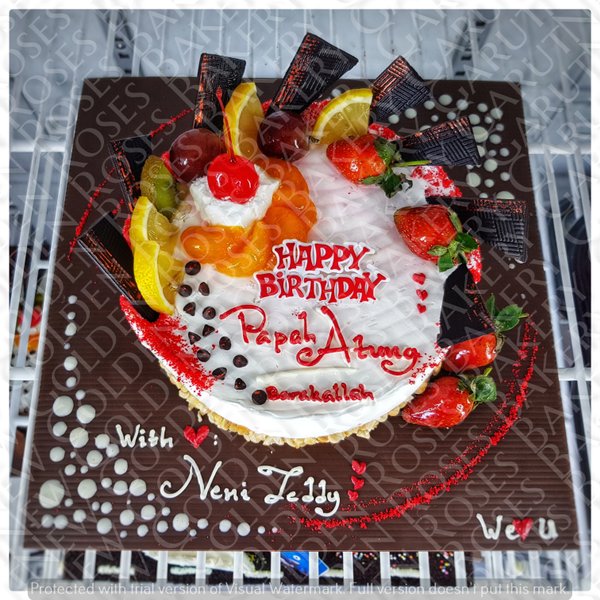 Detail Model Roti Ultah Nomer 21