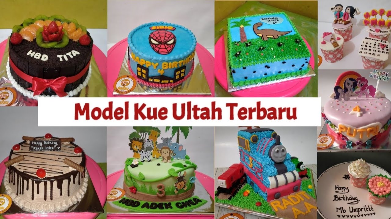 Detail Model Roti Ultah Nomer 32