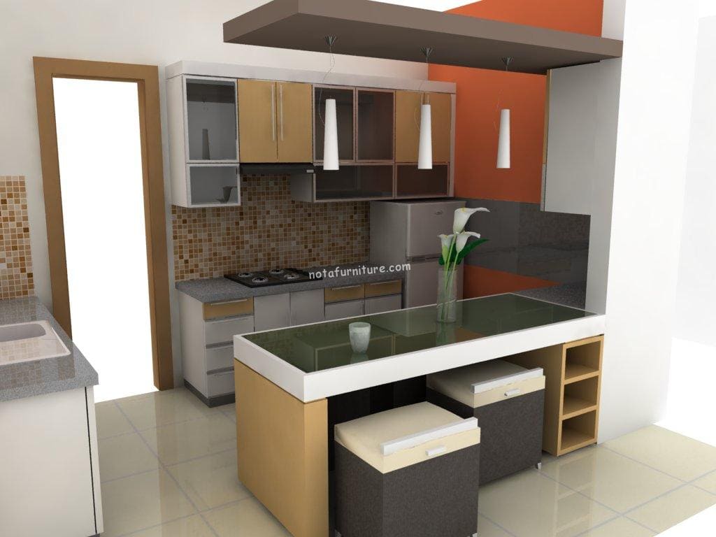 Detail Model Ruang Dapur Minimalis Nomer 28