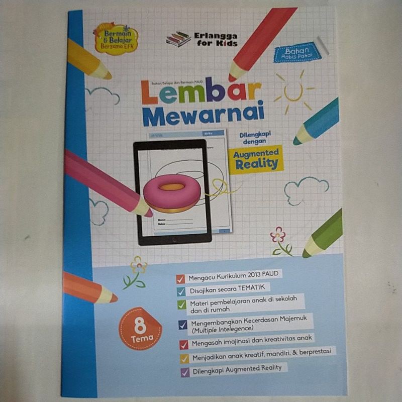 Detail Lembar Gambar Mewarnai Anak Bermain Nomer 48