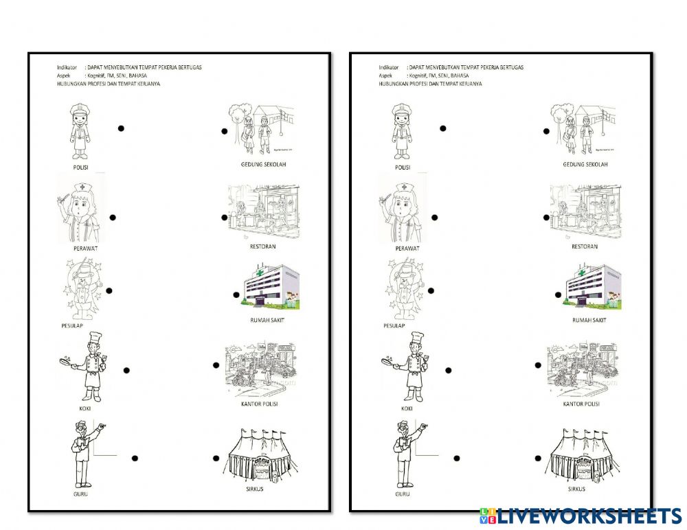 Detail Lembar Kerja Tema Pekerjaan Nomer 24