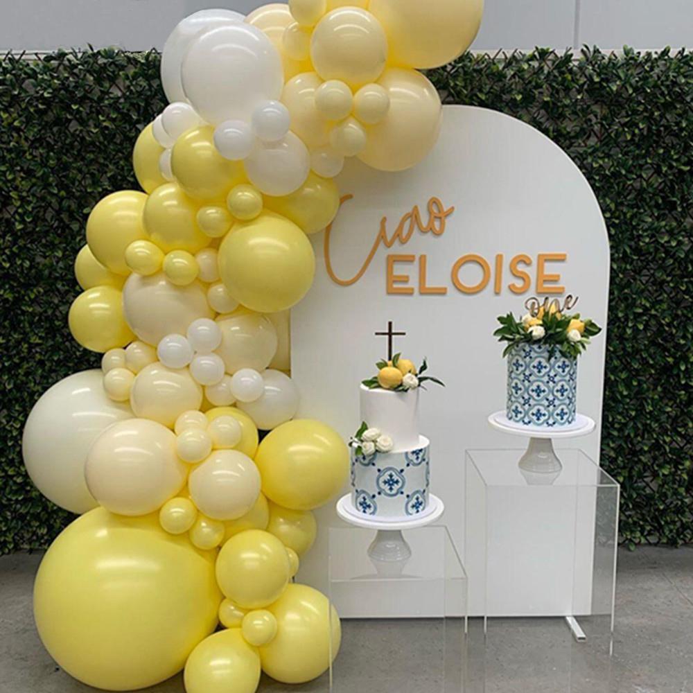 Detail Lemon Balloon Garland Nomer 57