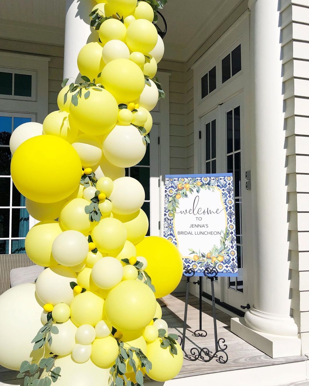 Detail Lemon Balloon Garland Nomer 8