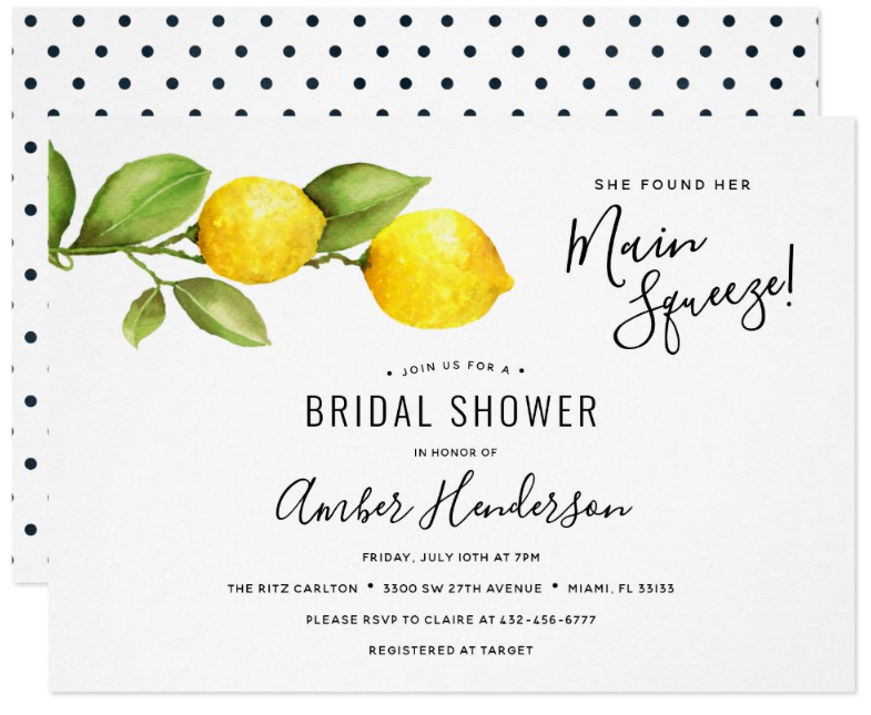 Detail Lemon Bridal Shower Backdrop Nomer 16