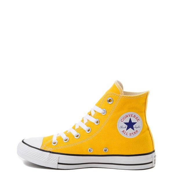 Detail Lemon Chrome Converse High Tops Nomer 14