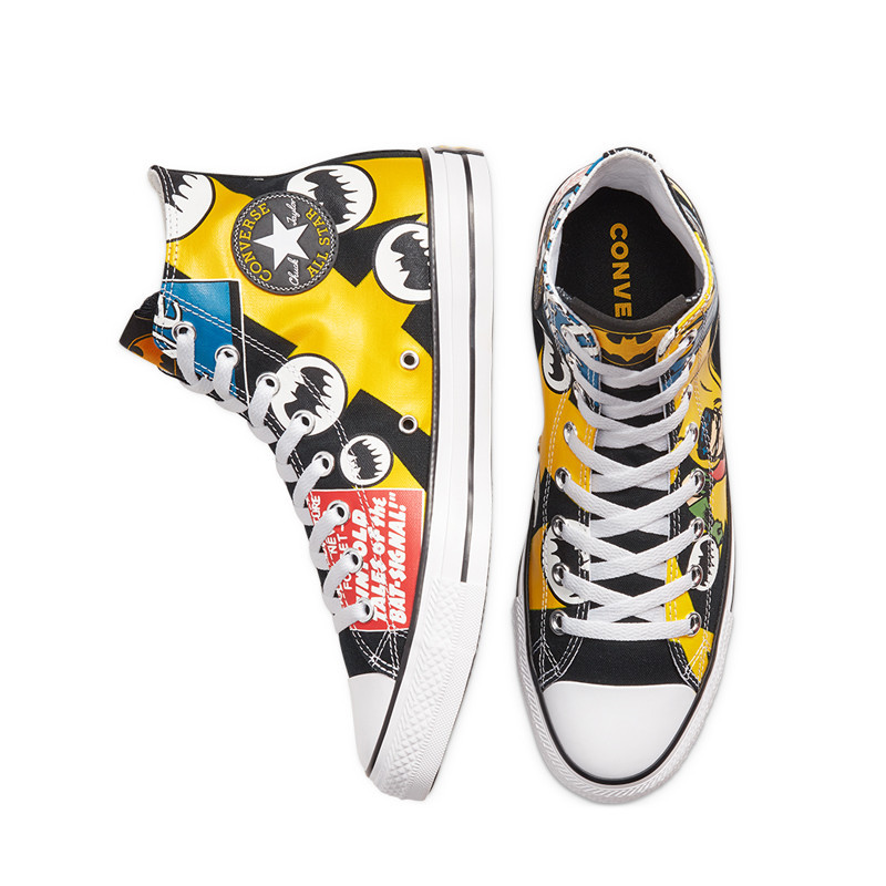 Detail Lemon Chrome Converse High Tops Nomer 19