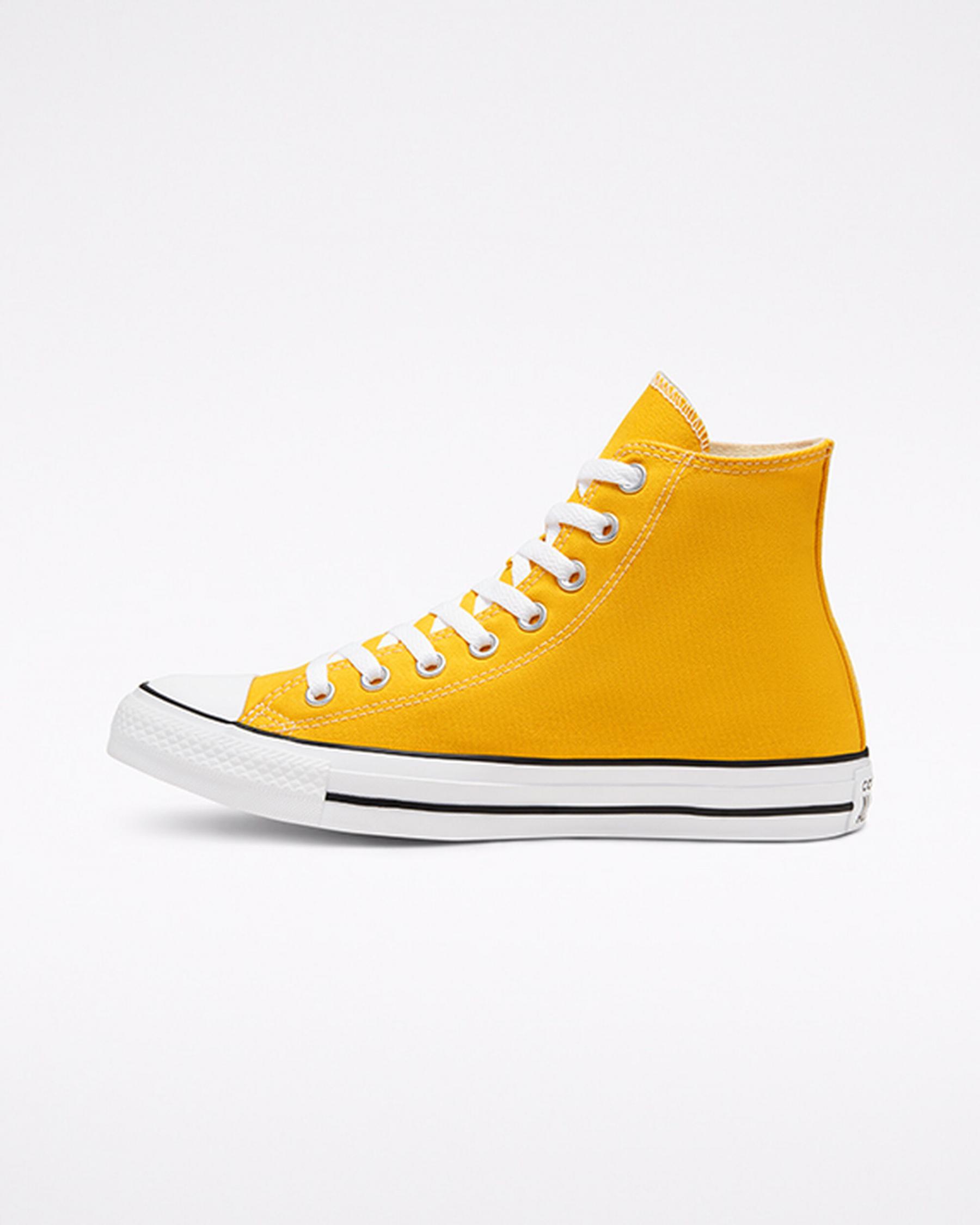 Detail Lemon Chrome Converse High Tops Nomer 21