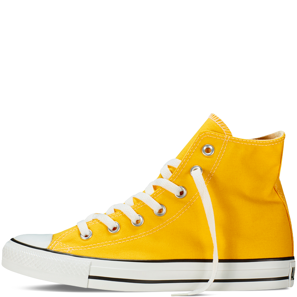 Detail Lemon Chrome Converse High Tops Nomer 29