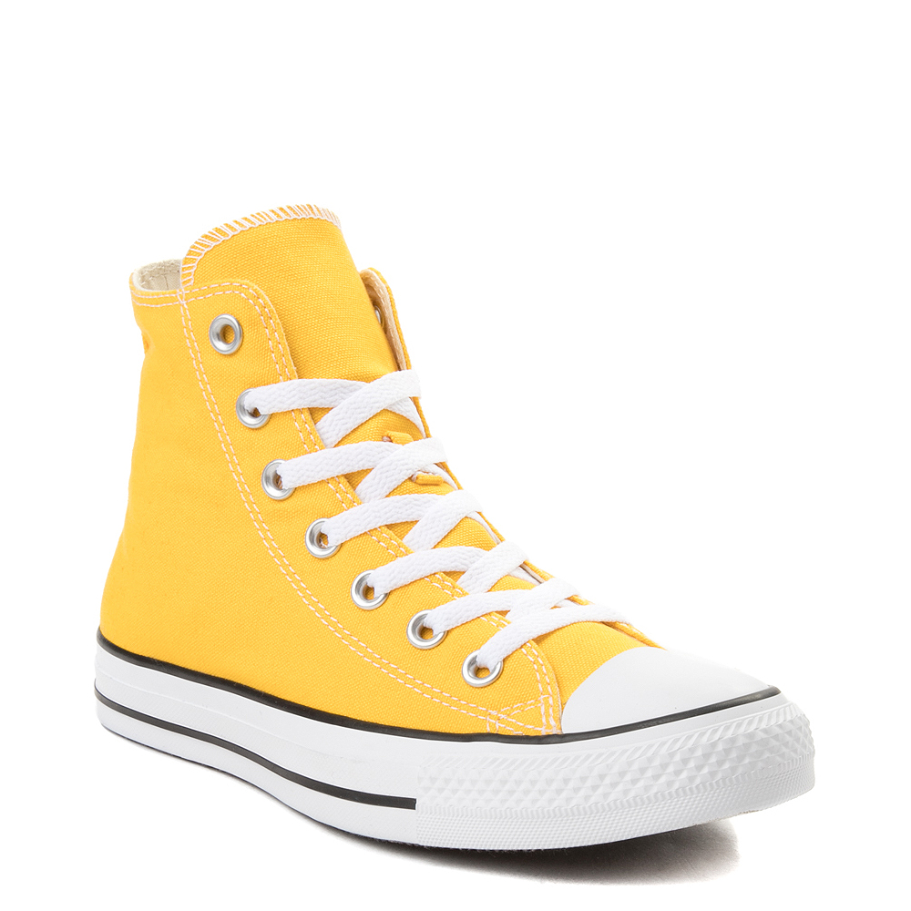 Detail Lemon Chrome Converse High Tops Nomer 5