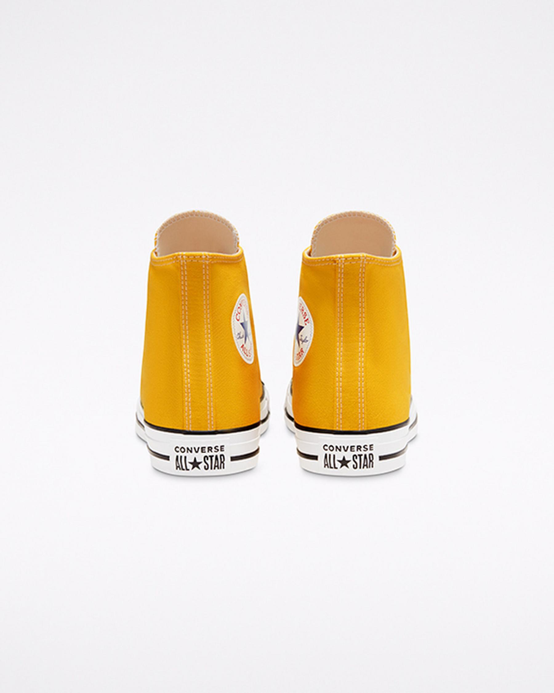 Detail Lemon Chrome Converse High Tops Nomer 42