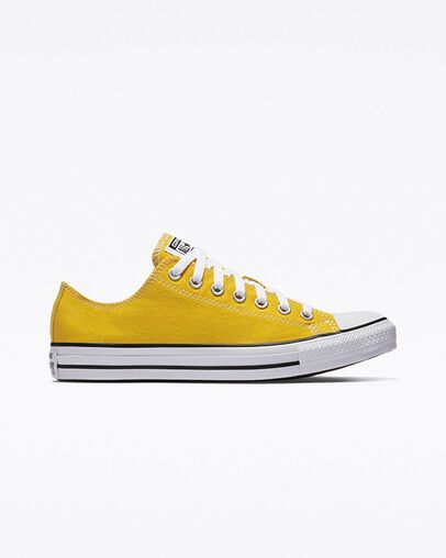 Detail Lemon Chrome Converse High Tops Nomer 45