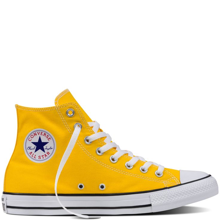 Detail Lemon Chrome Converse High Tops Nomer 55