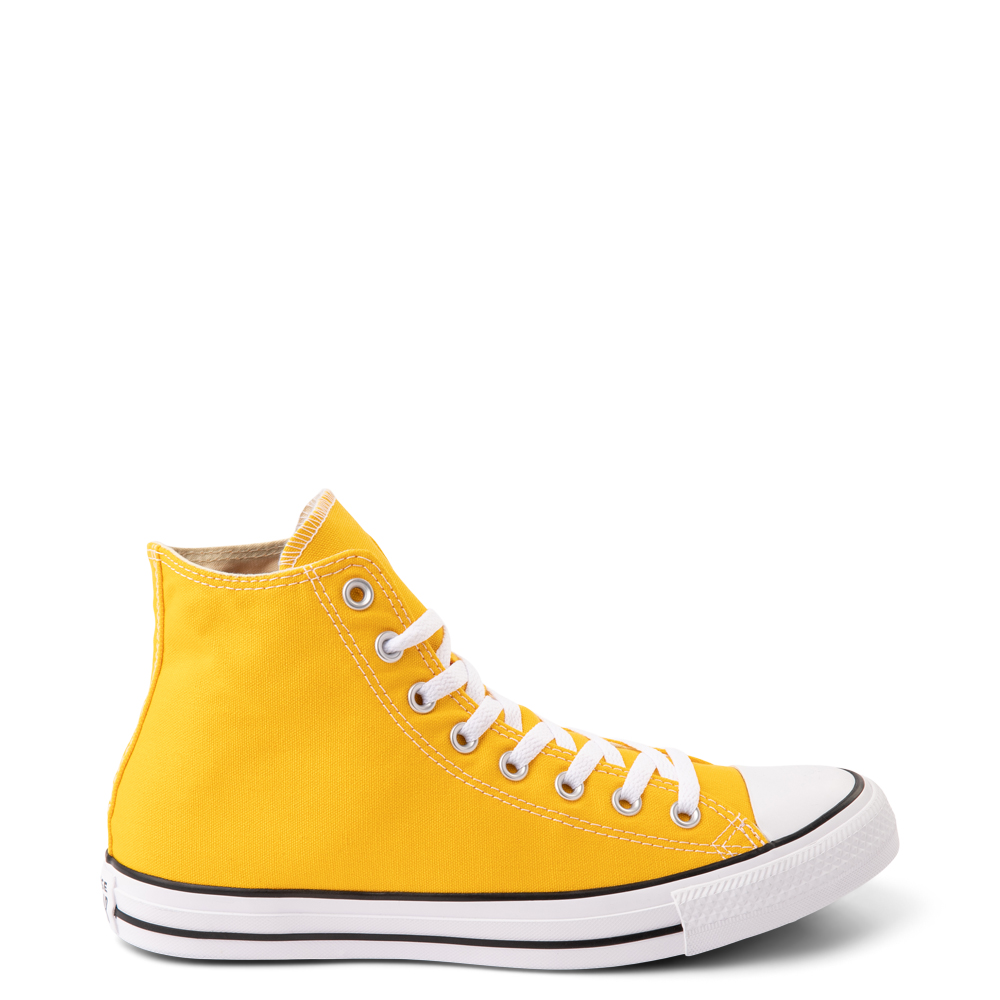 Detail Lemon Chrome Converse High Tops Nomer 10