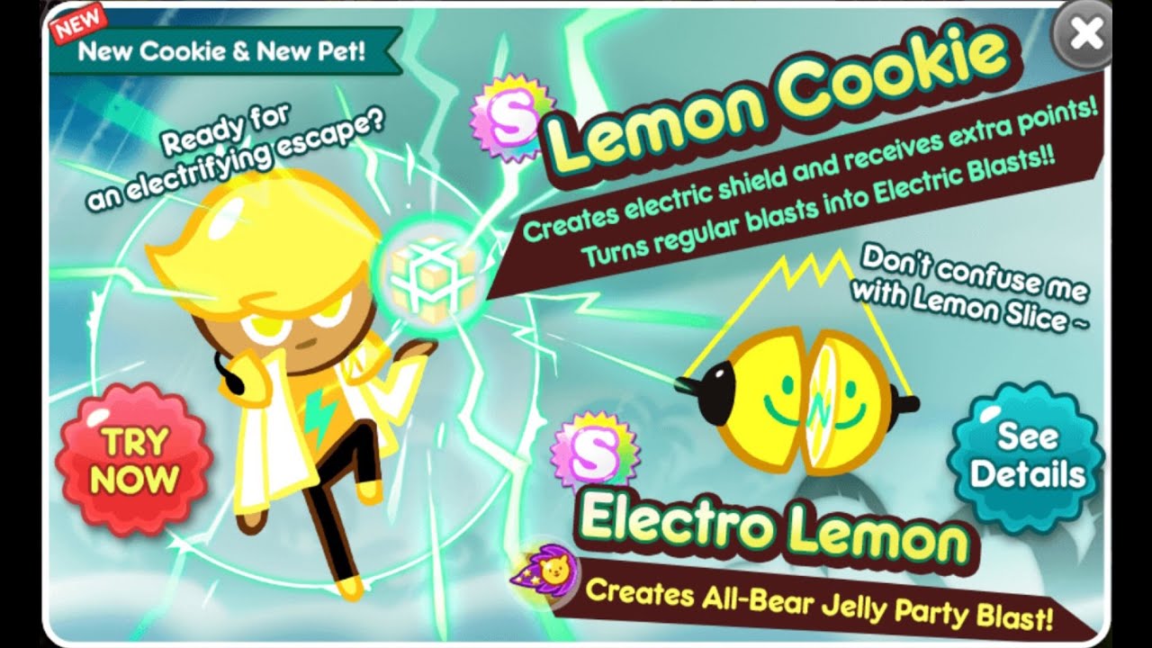 Detail Lemon Cookie Cookie Run Nomer 3