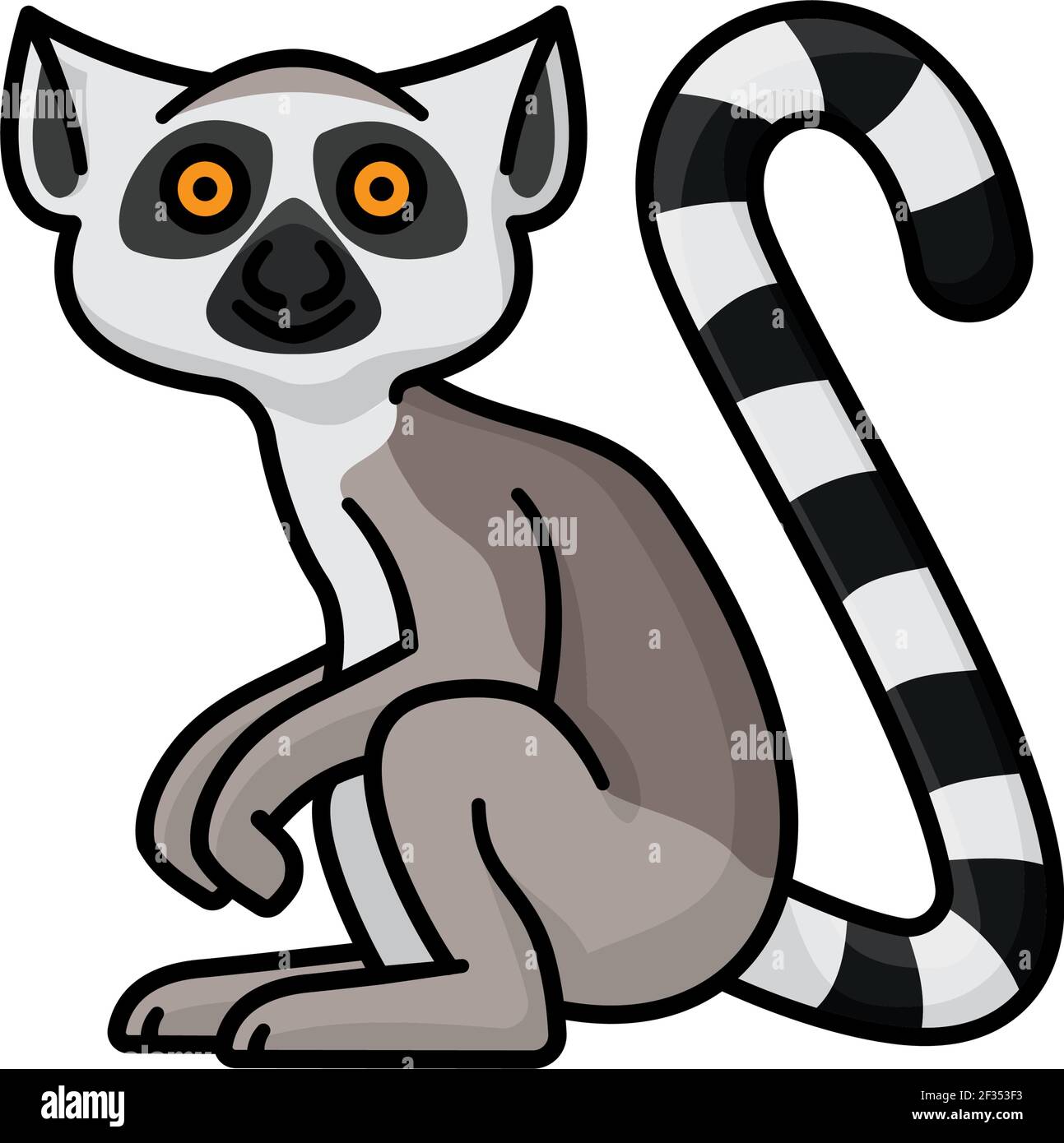 Detail Lemur Vector Nomer 28