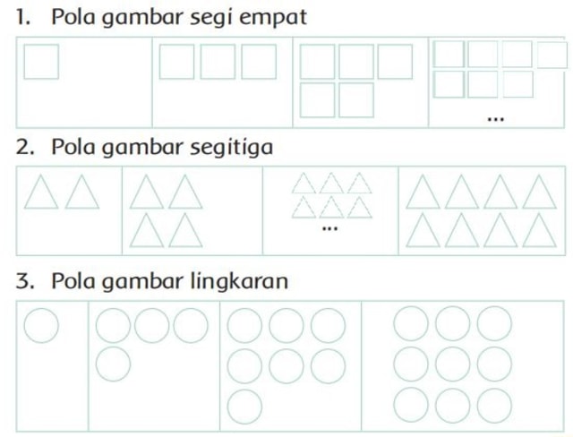 Detail Lengkapi Gambar Yang Hilang Pada Pola Di Bawah Ini Nomer 2