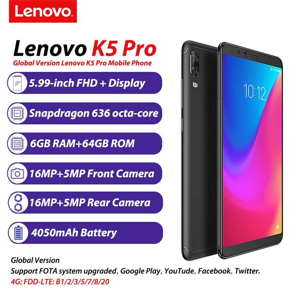 Detail Lenovo K5 Pro Nomer 14
