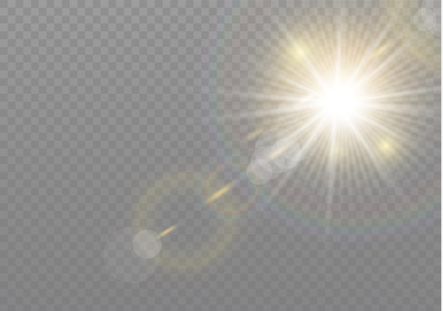 Detail Lens Flare Transparent Nomer 8