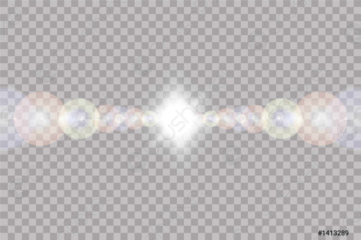 Detail Lens Flare Transparent Background Nomer 18