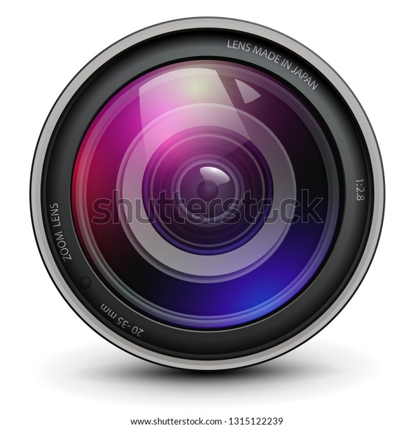 Detail Lensa Kamera Vector Nomer 13