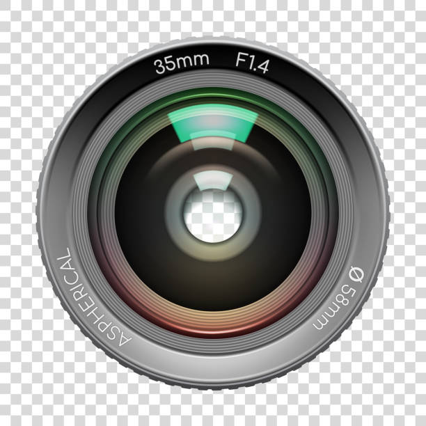 Detail Lensa Kamera Vector Nomer 3